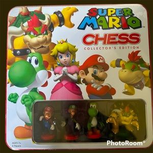 Super Mario Chess Game Collectors Edition NEW